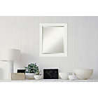 Alternate image 4 for Amanti Art Vanity 19-Inch x 23-Inch Narrow Framed Bathroom Vanity Mirror in White