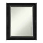 Alternate image 0 for Amanti Art Ridge 24-Inch x 30-Inch Framed Bathroom Vanity Mirror in Black