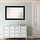 Alternate image 5 for Amanti Art Furniture Espresso 41-Inch x 29-Inch Framed Bathroom Vanity Mirror in Brown