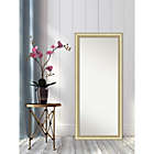 Alternate image 5 for Amanti Art Textured Light 29-Inch x 65-Inch Framed Full Length Floor/Leaner Mirror in Gold