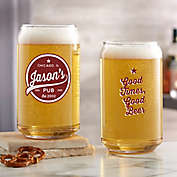 Brewing Co. Personalized 16oz. Printed Beer Can Glass