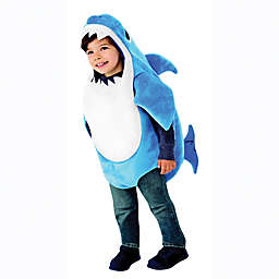 Pink Fong Daddy Shark Child's Halloween Costume in Blue