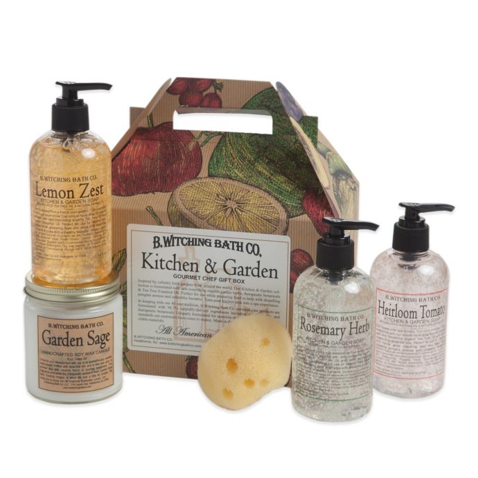 B Witching Bath Co Gourmet Kitchen  Garden Gift  Set  