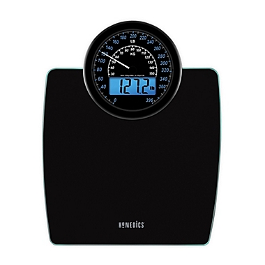 HoMedics&reg; Digital Glass Bathroom Scale. View a larger version of this product image.