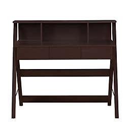Techni Mobili Writing Desk with Storage in Wenge