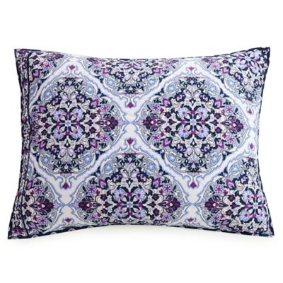 Details about   NEW BHF Shelby Reversible Standard Pillow Sham in Plum 