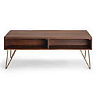 Alternate image 2 for Simpli Home Hunter Solid Mango Wood Lift Top Coffee Table in Umber Brown