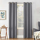Alternate image 0 for Sun Zero&reg; Cooper Thermal Insulated 84-Inch Room Darkening Curtain Panel in Grey (Single)