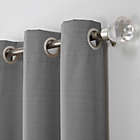 Alternate image 1 for Sun Zero&reg; Cooper Thermal Insulated 84-Inch Room Darkening Curtain Panel in Grey (Single)