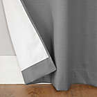 Alternate image 2 for Sun Zero&reg; Cooper Thermal Insulated 84-Inch Room Darkening Curtain Panel in Grey (Single)