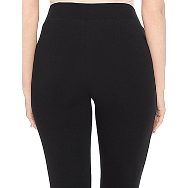 Motherhood Maternity&reg; X-Large 2-Pack BumpStart Under Belly Maternity Leggings in Black. View a larger version of this product image.