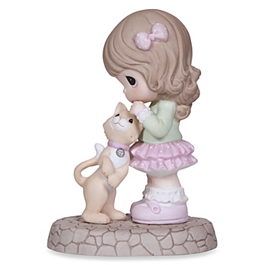 Precious Moments&reg; Purr-fect Friends Figurine. View a larger version of this product image.
