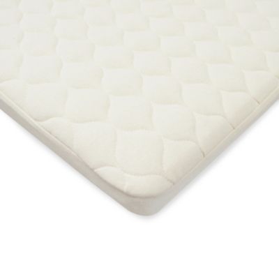TL Care&reg; Waterproof Playard Mattress Pad Cover made with Organic Cotton Top Layer
