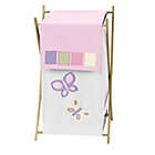 Alternate image 0 for Sweet Jojo Designs&reg; Butterfly Laundry Hamper in Pink/Purple