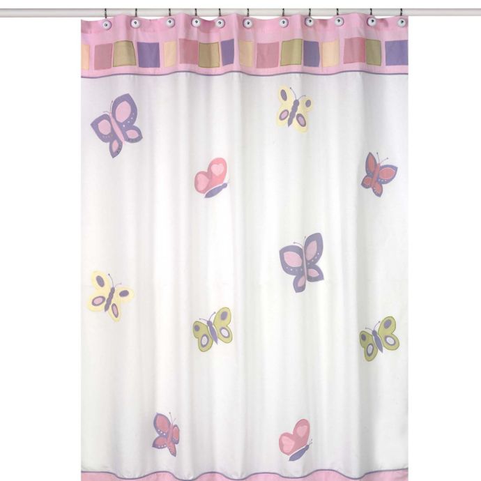 Sweet Jojo Designs Pink And Purple Butterfly Collection Shower