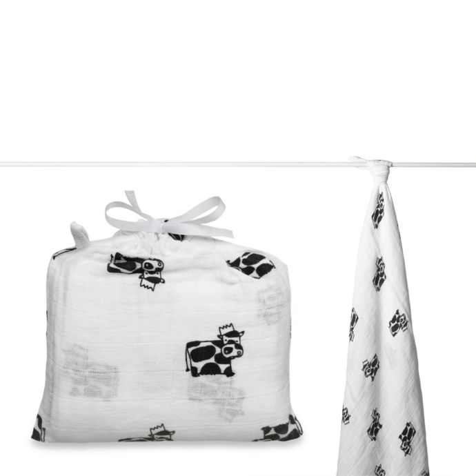 aden + anais® Classic Muslin Swaddle in Moo Cow Bed Bath & Beyond