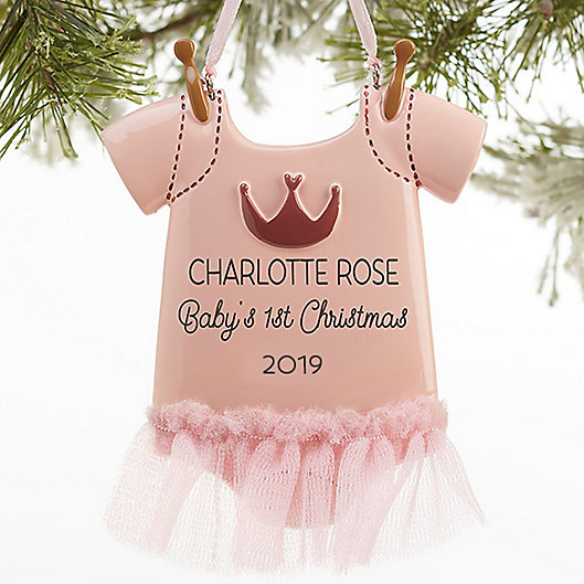 Alternate image 1 for Baby Bodysuit Christmas Ornament