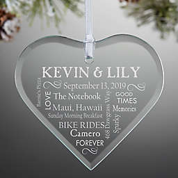 Our Life Together Couple's Christmas Ornament