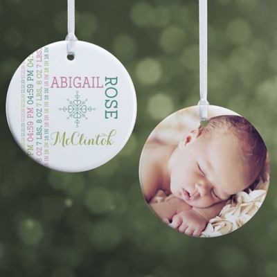 baby on the way ornament