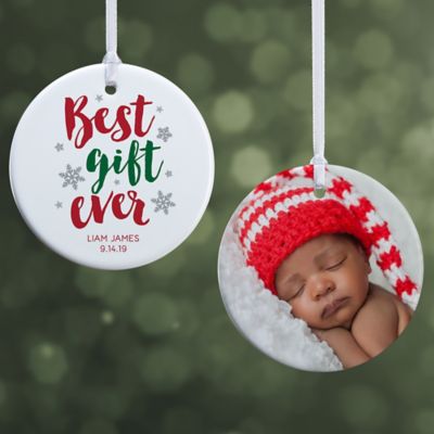 personalized baby ornament