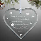 Alternate image 0 for Love is Precious Keepsake Christmas Ornament