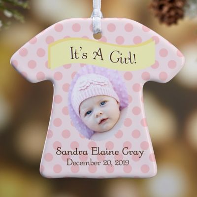 its a girl ornament