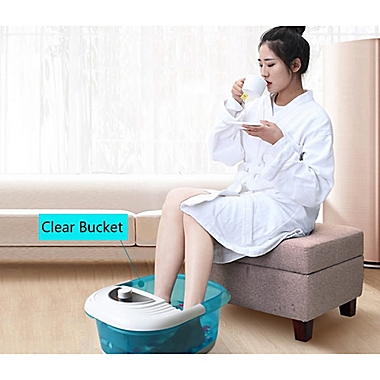 Prospera Foot Spa Supreme Massager in Emerald Green. View a larger version of this product image.