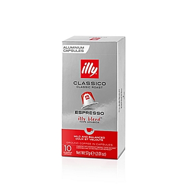 illy&reg; Classico Coffee Espresso Capsules 10-Count. View a larger version of this product image.