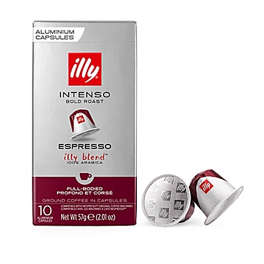 illy&reg; Intenso Coffee Espresso Capsules 10-Count. View a larger version of this product image.
