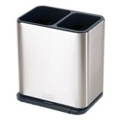 Joseph Joseph&reg; Surface&trade; Utensil Pot in Silver