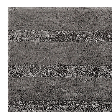 ED Ellen Degeneres&reg; Manchester 2-Piece Solid Bath Rug Set in Dark Grey. View a larger version of this product image.