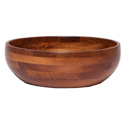 Alternate image 1 for Lipper Cherry Wood Calabash Serving Bowl