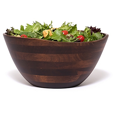 Lipper Walnut 11.75-Inch Salad Bowl. View a larger version of this product image.