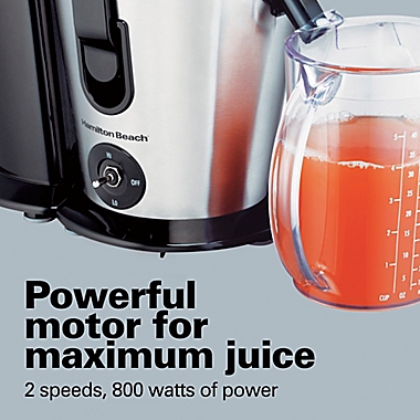 Hamilton Beach&reg; Big Mouth Plus 2-Speed Juice Extractor. View a larger version of this product image.