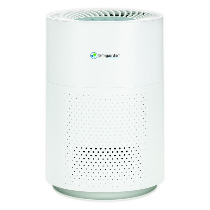 Germguardian Ac4200w Hepa Filter Carbon Filter Air Purifier In White Bed Bath Beyond