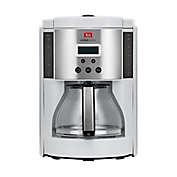 Melitta&reg; Aroma Enhance 10-cup Glass Carafe Coffee Maker in White