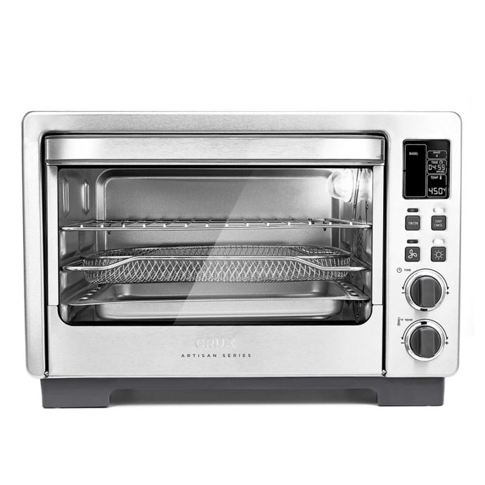 CRUX® Artisan Series 6 Slice Digital Air Frying Toaster Oven | Bed Bath ...