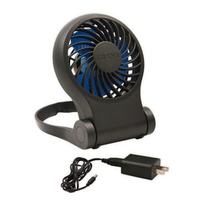 black desk fan