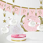 Alternate image 0 for Creative Converting&trade; 6-Piece Stylish Swan Birthday Party Decorations Kit in Pink