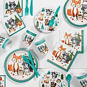 Creative Converting&trade; 81-Piece Wild One Woodland Birthday Party Supplies Kit