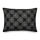 Alternate image 1 for Designs Direct &quot;Welcome to our Coven&quot; Rectangle Throw Pillow in Black