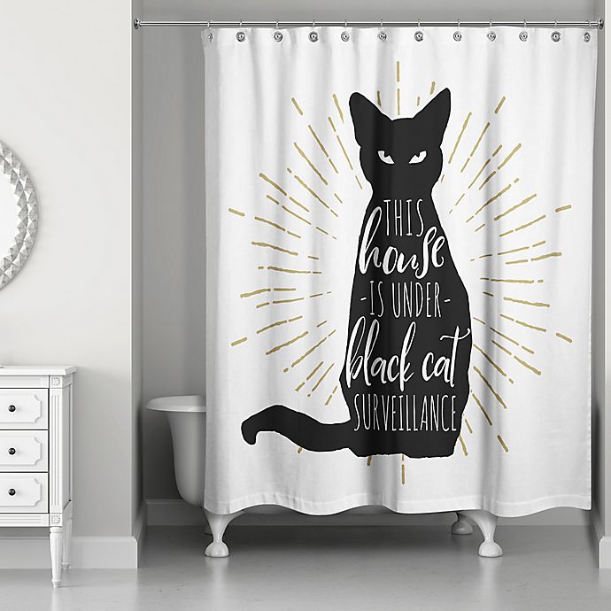 cat paw print shower curtain hooks