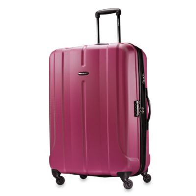 samsonite spinner purple