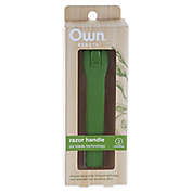 Own&reg; Beauty Razor in Green with Two Cartridges