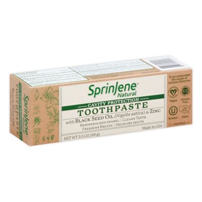SprinJene Natural&reg; 3.5 oz. Cavity Protection Toothpaste