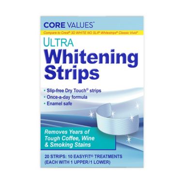Harmon&reg; Core Values&trade; Ultra Whitening Strips. View a larger version of this product image.