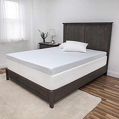 SensorPEDIC SensorCOOL Elite Cooling 4-Inch Memory Foam Queen Mattress Topper. View a larger version of this product image.