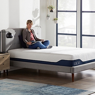 Dream Collection&trade; by LUCID&reg; 12&quot; Twin Gel and Aloe Hybrid Mattress. View a larger version of this product image.
