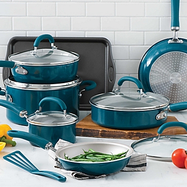 Rachael Ray&trade; Create Delicious Nonstick Aluminum 13-Piece Cookware Set. View a larger version of this product image.