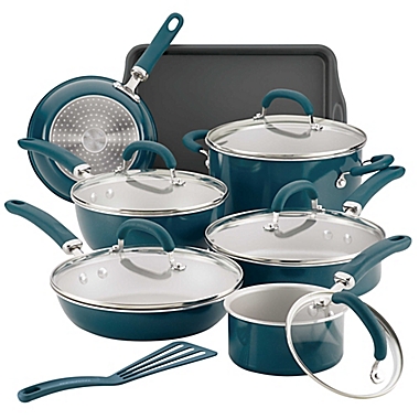 Rachael Ray&trade; Create Delicious Nonstick Aluminum 13-Piece Cookware Set. View a larger version of this product image.